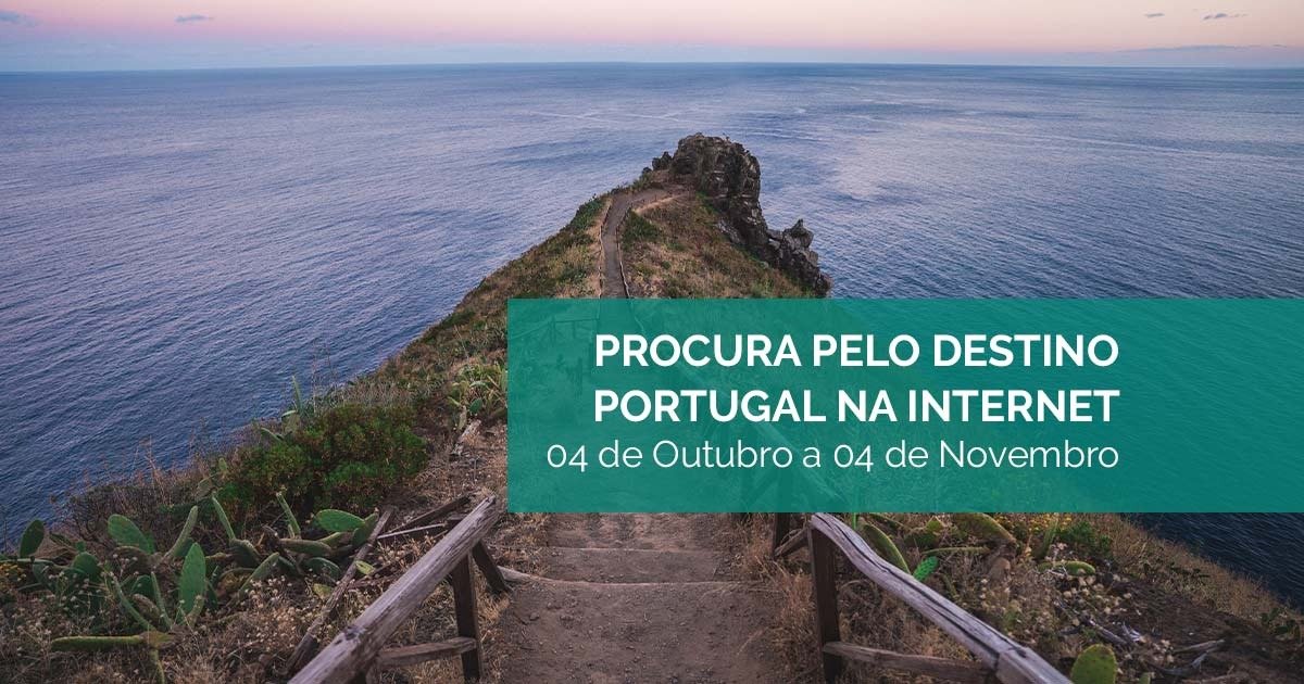 Procura pelo destino Portugal na Internet [4 de Outubro a 4 de Novembro]